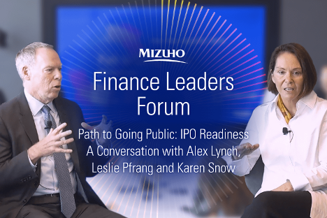 Finance Leaders Forum: A Conversation with Alex Lynch, Leslie Pfrang and Karen Snow