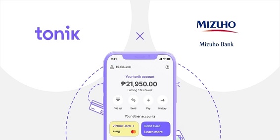 Mizuho is helping Tonik Bank to become a digital bank rooted in everyday life in the Philippines
