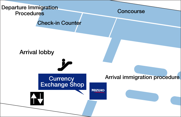 Haneda Airport Terminal 2 Currency Exchange Shop
