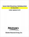 Go to Selected Financial Information for Fiscal 2012 Under Japanese GAAP (PDF/345KB)