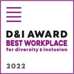 2022 D&I AWARD BEST WORKPLACE fordiversity & inclusion