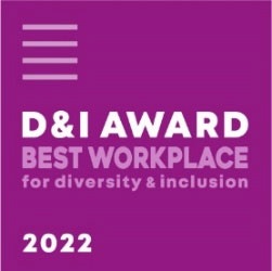 2022 D&I AWARD BEST WORKPLACE for diversity & inclusion