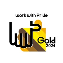 work with Pride logo