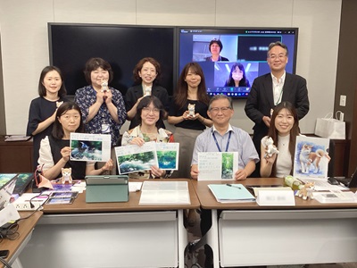 Ko Narita and employee